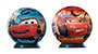 Cars/Verdák puzzleball 108 db-os