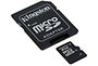 Kingston: Kingston microSDHC kártya 8GB Class4 + SD adapter