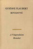 Flaubert, Gustave: Bovaryn